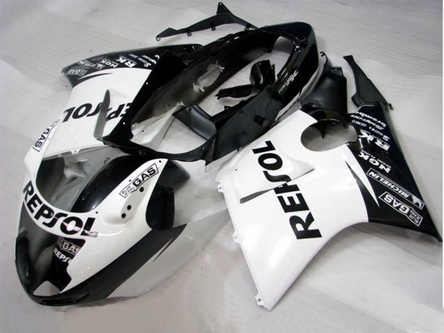 1996-2007 Black White Repsol Honda CBR1100XX Motorcycle Fairing UK 1996-2007 Black White Repsol Honda CBR1100XX Motorcycle Fairing UK
