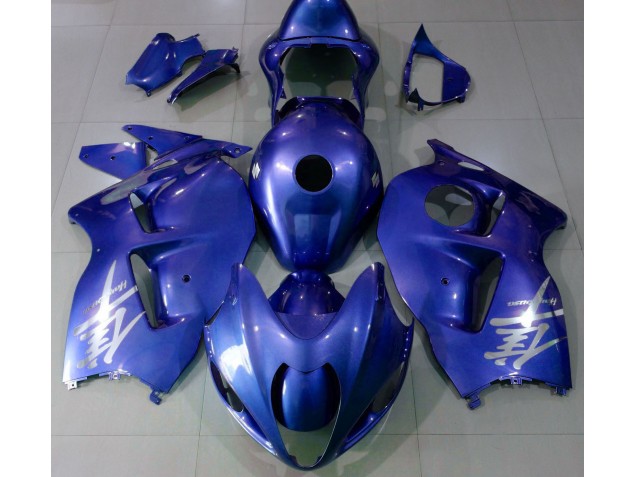 1997-2007 Gloss Blue & Silver Suzuki GSXR 1300 Motorcycle Fairing UK 1997-2007 Gloss Blue & Silver Suzuki GSXR 1300 Motorcycle Fairing UK