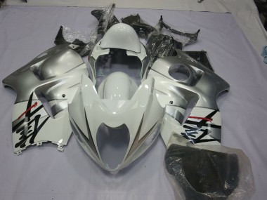 1997-2007 Silver White Suzuki GSXR 1300 Motorcycle Fairing UK