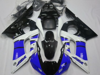 1998-2002 Gloss Blue and Black Yamaha R6 Motorcycle Fairing UK