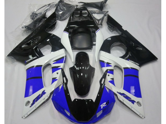 1998-2002 Gloss Blue and Black Yamaha R6 Motorcycle Fairing UK 1998-2002 Gloss Blue and Black Yamaha R6 Motorcycle Fairing UK