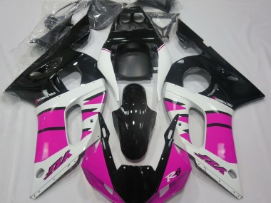 1998-2002 Gloss Pink and Black Yamaha R6 Motorcycle Fairing UK