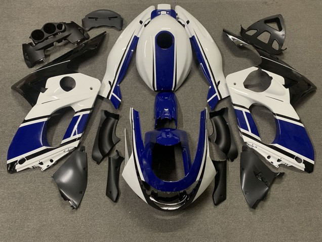 1998-2007 Dark Blue and white Yamaha YZF600 Motorcycle Fairing UK 1998-2007 Dark Blue and white Yamaha YZF600 Motorcycle Fairing UK
