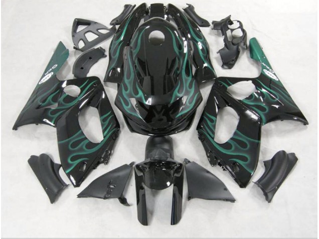 1998-2007 Emerald Green Flame Yamaha YZF600 Motorcycle Fairing UK