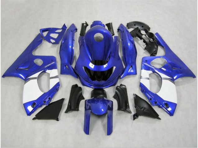 1998-2007 Gloss Blue and White Yamaha YZF600 Motorcycle Fairing UK 1998-2007 Gloss Blue and White Yamaha YZF600 Motorcycle Fairing UK