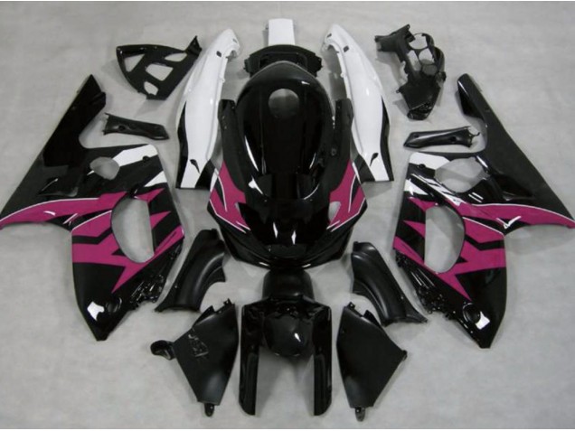 1998-2007 Pink Black and White Yamaha YZF600 Motorcycle Fairing UK 1998-2007 Pink Black and White Yamaha YZF600 Motorcycle Fairing UK