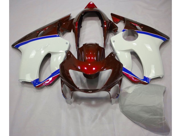 1999-2000 Deep Red and Blue Honda CBR600 F4 Motorcycle Fairing UK 1999-2000 Deep Red and Blue Honda CBR600 F4 Motorcycle Fairing UK