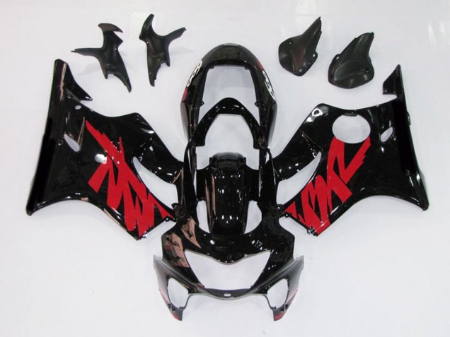 1999-2000 Gloss Black Red Decal Honda CBR600 F4 Motorcycle Fairing UK 1999-2000 Gloss Black Red Decal Honda CBR600 F4 Motorcycle Fairing UK