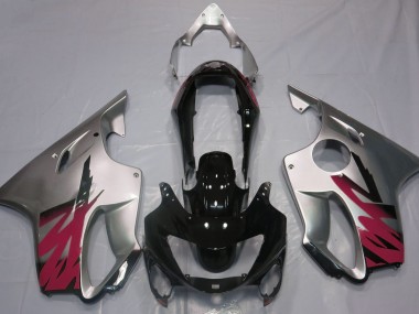 1999-2000 Gloss Silver & Red Honda CBR600 F4 Motorcycle Fairing UK