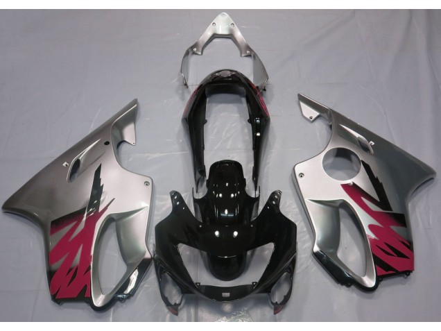 1999-2000 Gloss Silver & Red Honda CBR600 F4 Motorcycle Fairing UK 1999-2000 Gloss Silver & Red Honda CBR600 F4 Motorcycle Fairing UK