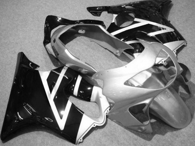 1999-2000 Silver Black Honda CBR600 F4 Motorcycle Fairing UK 1999-2000 Silver Black Honda CBR600 F4 Motorcycle Fairing UK