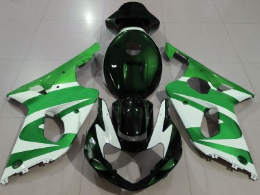 2000-2002 Deep Green & Suzuki GSXR 1000 Motorcycle Fairing UK