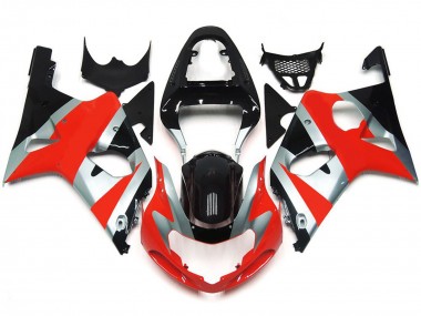 2000-2002 Gloss Red OEM style Kit Suzuki GSXR 1000 Motorcycle Fairing UK