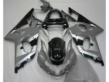 2000-2002 Gray Silver OEM Style Suzuki GSXR 1000 Motorcycle Fairing UK