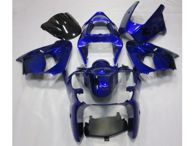 2000-2002 Metallic Blue Kawasaki ZX6R Motorcycle Fairing UK