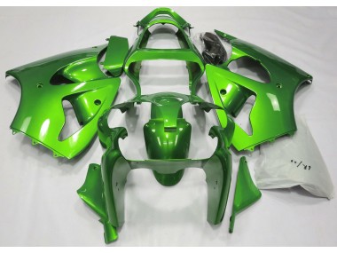2000-2002 Metallic Green Kawasaki ZX6R Motorcycle Fairing UK