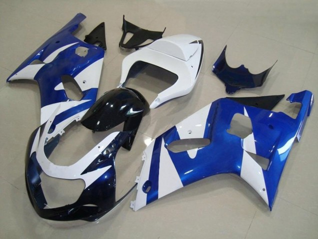2001-2003 Blue and White OEM Style Suzuki GSXR 600-750 Motorcycle Fairing UK 2001-2003 Blue and White OEM Style Suzuki GSXR 600-750 Motorcycle Fairing UK