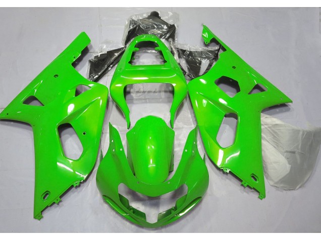 2001-2003 Bright Green Suzuki GSXR 600-750 Motorcycle Fairing UK 2001-2003 Bright Green Suzuki GSXR 600-750 Motorcycle Fairing UK