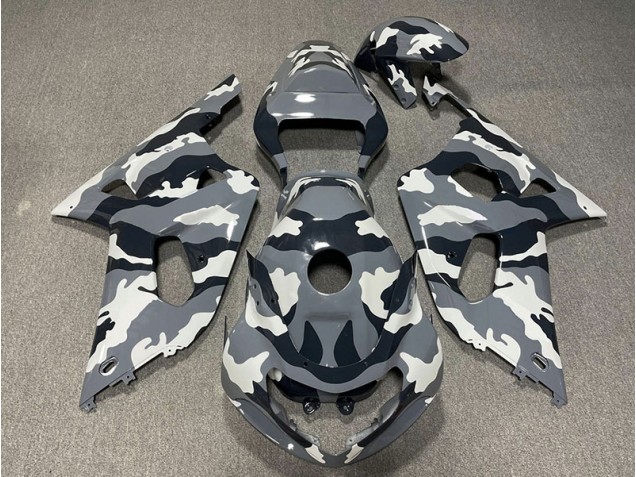 2001-2003 Camo Suzuki GSXR 600-750 Motorcycle Fairing UK 2001-2003 Camo Suzuki GSXR 600-750 Motorcycle Fairing UK