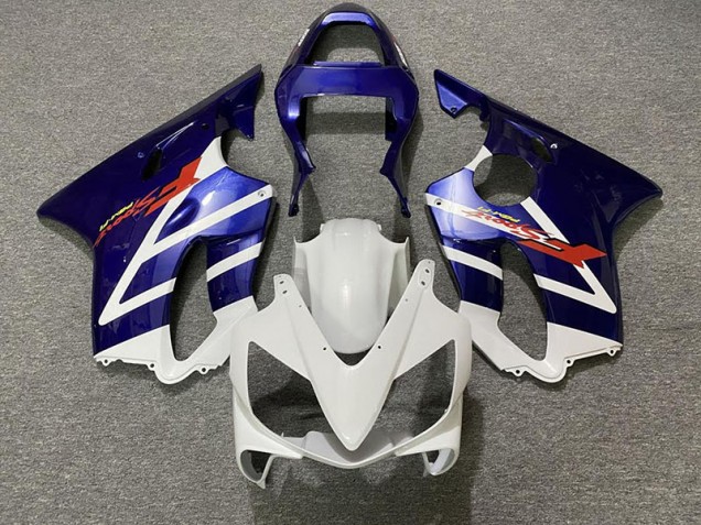 2001-2003 Deep Blue and White Honda CBR600 F4i Motorcycle Fairing UK 2001-2003 Deep Blue and White Honda CBR600 F4i Motorcycle Fairing UK