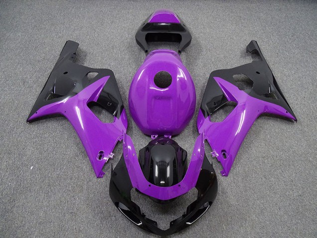 2001-2003 Gloss Purple and Black Suzuki GSXR 600-750 Motorcycle Fairing UK 2001-2003 Gloss Purple and Black Suzuki GSXR 600-750 Motorcycle Fairing UK