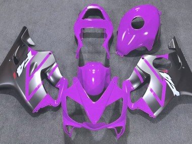 2001-2003 Purple and Matte Silver Honda CBR600 F4i Motorcycle Fairing UK