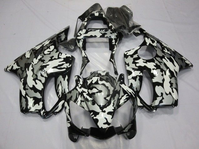 2001-2003 Special Camo Design Honda CBR600 F4i Motorcycle Fairing UK 2001-2003 Special Camo Design Honda CBR600 F4i Motorcycle Fairing UK