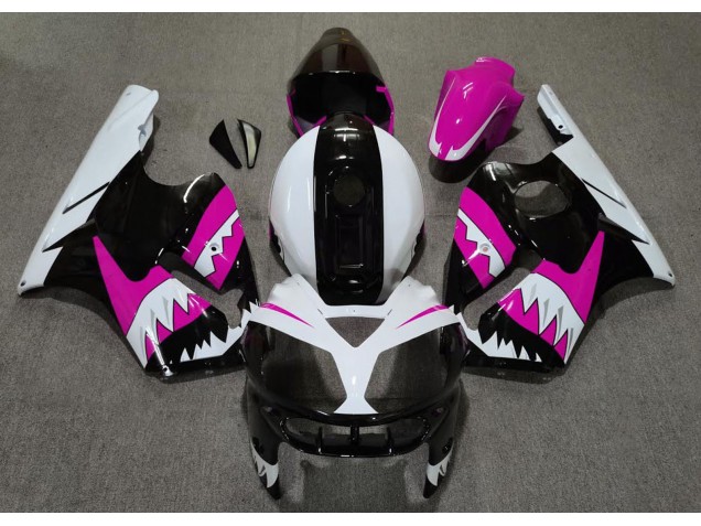 2002-2005 Pink Shark Kawasaki ZX12R Motorcycle Fairing UK 2002-2005 Pink Shark Kawasaki ZX12R Motorcycle Fairing UK
