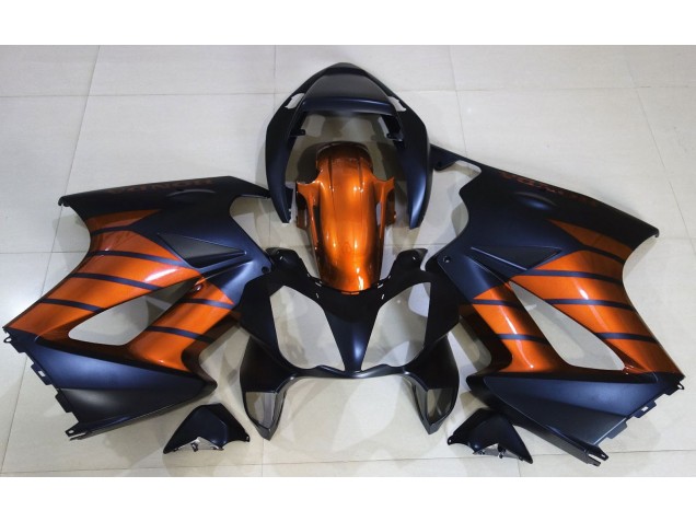 2002-2012 Matte Black & Orange Honda VFR800 Motorcycle Fairing UK 2002-2012 Matte Black & Orange Honda VFR800 Motorcycle Fairing UK