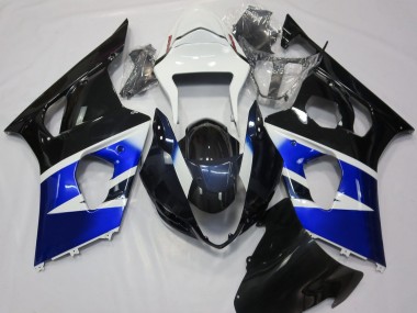 2003-2004 Black Blue and White Suzuki GSXR 1000 Motorcycle Fairing UK