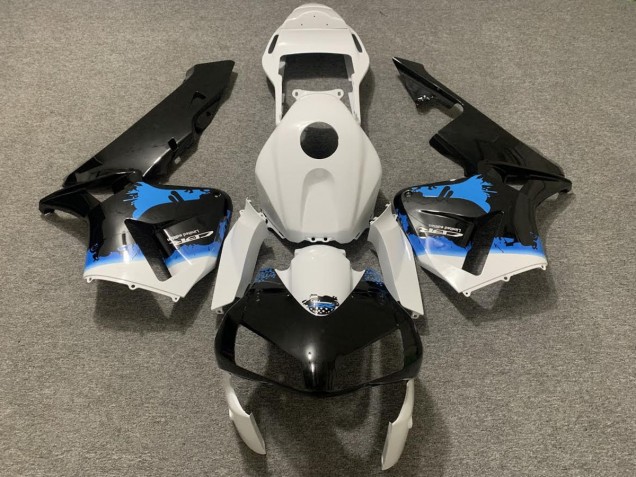 2003-2004 Blue Splatter Honda CBR600RR Motorcycle Fairing UK 2003-2004 Blue Splatter Honda CBR600RR Motorcycle Fairing UK