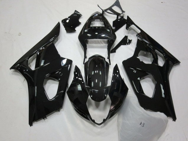 2003-2004 Gloss Black Suzuki GSXR 1000 Motorcycle Fairing UK 2003-2004 Gloss Black Suzuki GSXR 1000 Motorcycle Fairing UK