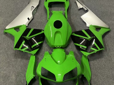 2003-2004 Gloss Green & Matte Silver Honda CBR600RR Motorcycle Fairing UK