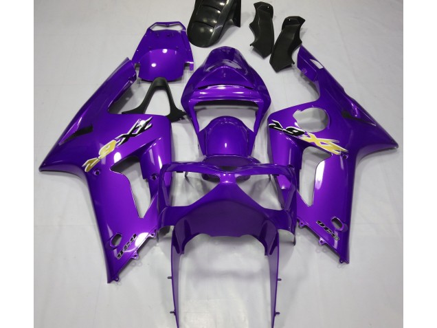 2003-2004 Gloss Purple Kawasaki ZX6R Motorcycle Fairing UK