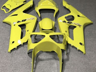 2003-2004 Gloss Yellow Kawasaki ZX6R Motorcycle Fairing UK