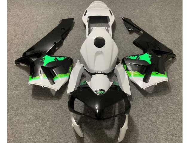 2003-2004 Green Splatter Honda CBR600RR Motorcycle Fairing UK 2003-2004 Green Splatter Honda CBR600RR Motorcycle Fairing UK