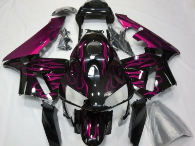 2003-2004 Hot Pink Flames Honda CBR600RR Motorcycle Fairing UK
