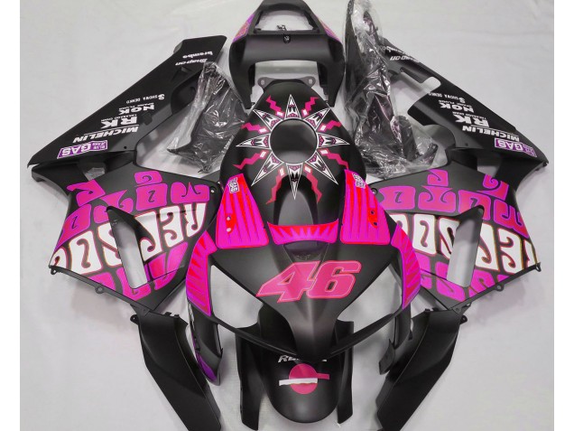 2003-2004 Hot Pink Rossi Repsol Honda CBR600RR Motorcycle Fairing UK 2003-2004 Hot Pink Rossi Repsol Honda CBR600RR Motorcycle Fairing UK