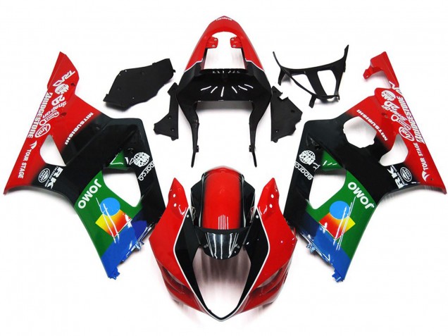 2003-2004 JOMO Suzuki GSXR 1000 Motorcycle Fairing UK 2003-2004 JOMO Suzuki GSXR 1000 Motorcycle Fairing UK