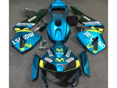2003-2004 Light Blue Movistar Honda CBR600RR Motorcycle Fairing UK