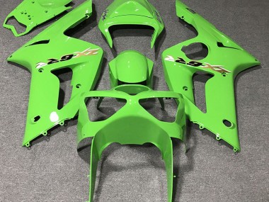 2003-2004 Light Green Kawasaki ZX6R Motorcycle Fairing UK