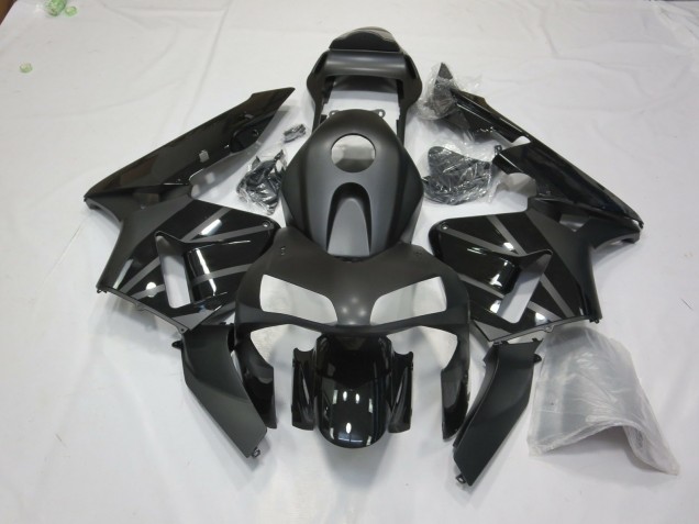 2003-2004 Matte Black With Honda CBR600RR Motorcycle Fairing UK 2003-2004 Matte Black With Honda CBR600RR Motorcycle Fairing UK