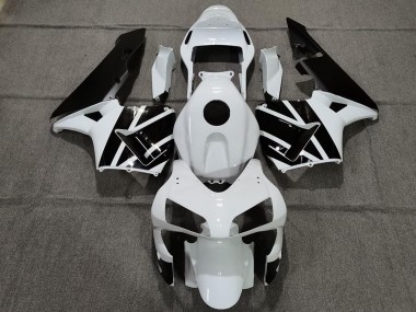 2003-2004 Pearl White and Black Honda CBR600RR Motorcycle Fairing UK
