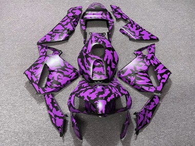 2003-2004 Purple Camo Honda CBR600RR Motorcycle Fairing UK