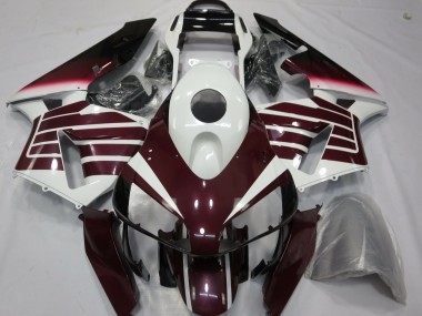 2003-2004 Purple and White Honda CBR600RR Motorcycle Fairing UK