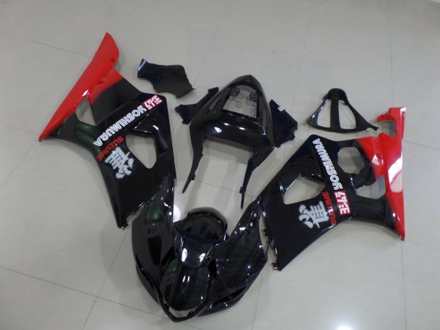 2003-2004 Red and Black Suzuki GSXR 1000 Motorcycle Fairing UK 2003-2004 Red and Black Suzuki GSXR 1000 Motorcycle Fairing UK