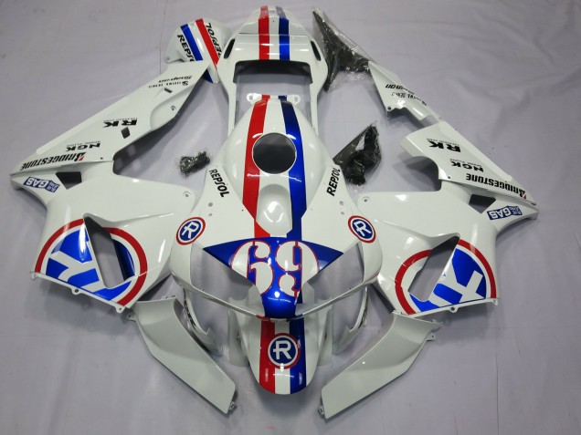 2003-2004 Repsol 69 Honda CBR600RR Motorcycle Fairing UK 2003-2004 Repsol 69 Honda CBR600RR Motorcycle Fairing UK