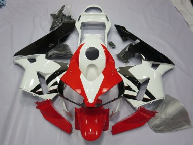 2003-2004 White Red and Black Honda CBR600RR Motorcycle Fairing UK