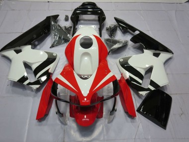 2003-2004 White Red and Black OEM Honda CBR600RR Motorcycle Fairing UK