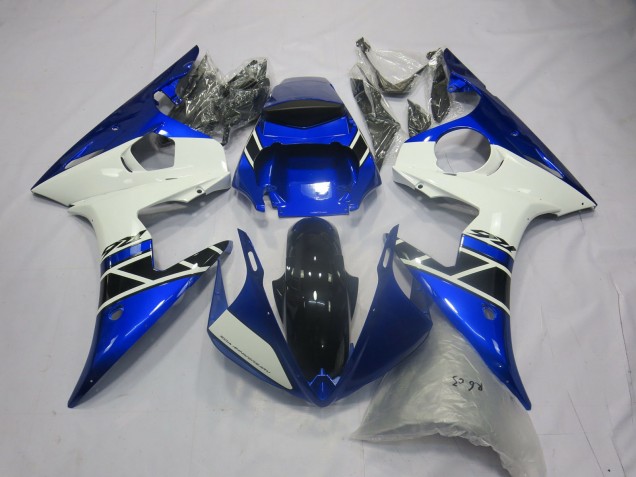 2003-2005 Blue White OEM Style Yamaha R6 Motorcycle Fairing UK 2003-2005 Blue White OEM Style Yamaha R6 Motorcycle Fairing UK